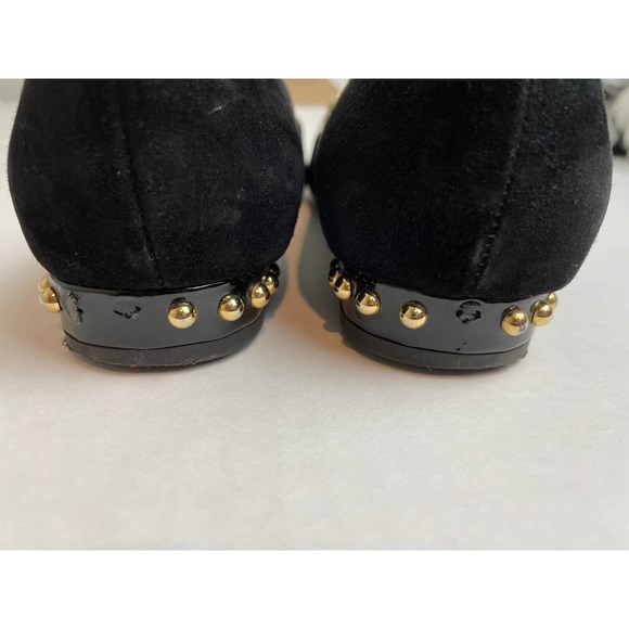 Charlotte Olympia Embroidered Velvet Kitty flats - Picture 4 of 12